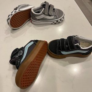 NEW - NEVER WORN - VANS Baby Tennis shoes